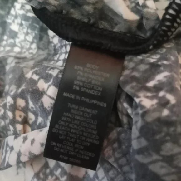 Express Snake Print Mini Dress Sz Large - Picture 4 of 6